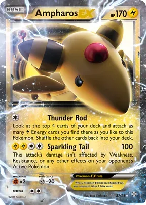 Ampharos-EX #27