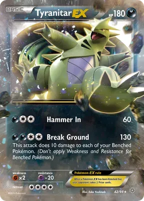 Tyranitar-EX #42
