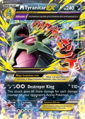 M Tyranitar-EX #43