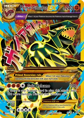 Primal Groudon-EX #97
