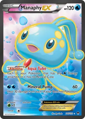 Manaphy-EX #116