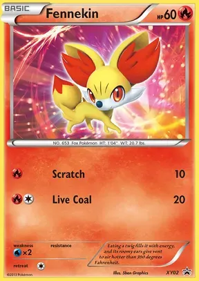 Fennekin #XY02