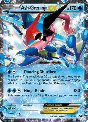 Ash-Greninja-EX #XY133