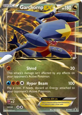 Garchomp-EX #XY167
