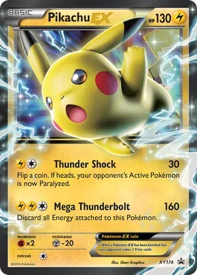 Pikachu-EX #XY174