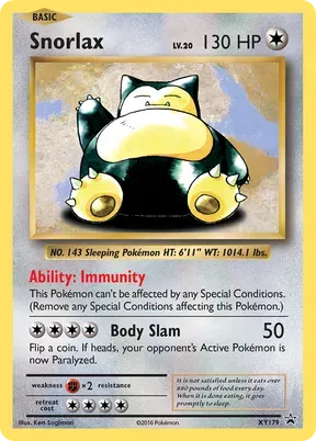 Snorlax #XY179