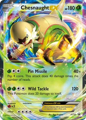Chesnaught-EX #XY18
