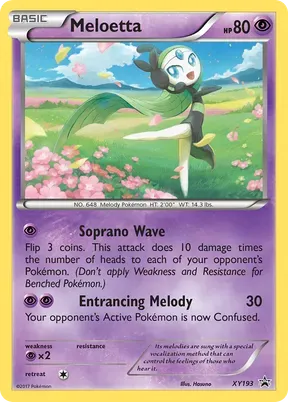 Meloetta #XY193