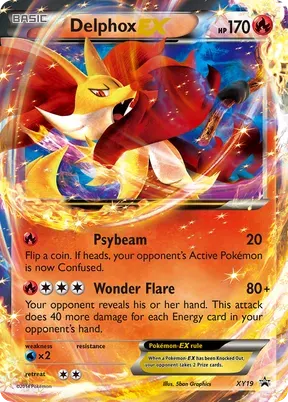 Delphox-EX #XY19