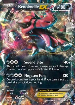 Krookodile-EX #XY25