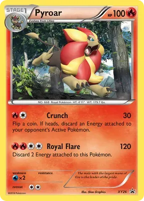 Pyroar #XY26