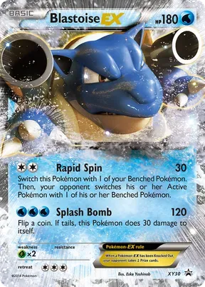 Blastoise-EX #XY30