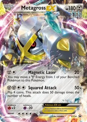 Metagross-EX #XY34