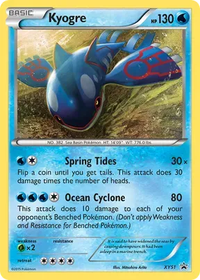 Kyogre #XY51
