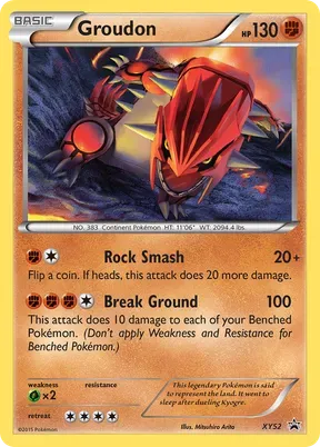 Groudon #XY52