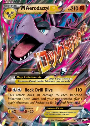 M Aerodactyl-EX #XY98
