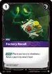 Factory Recall #135