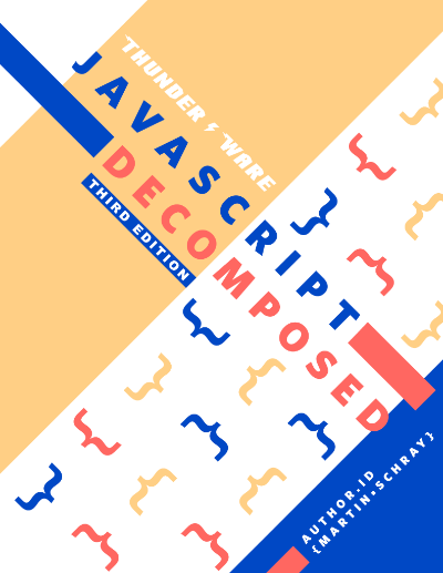 Textbook cover image for "Javascript Decomposed"