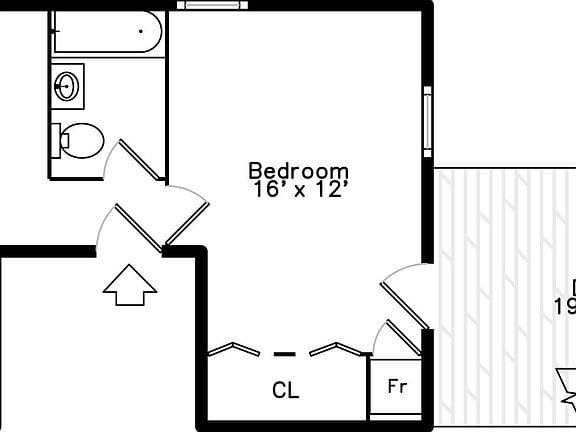 1-bedroom apartment in South Boston 10