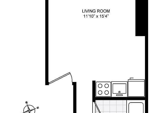 Studio apartment in East Village 6