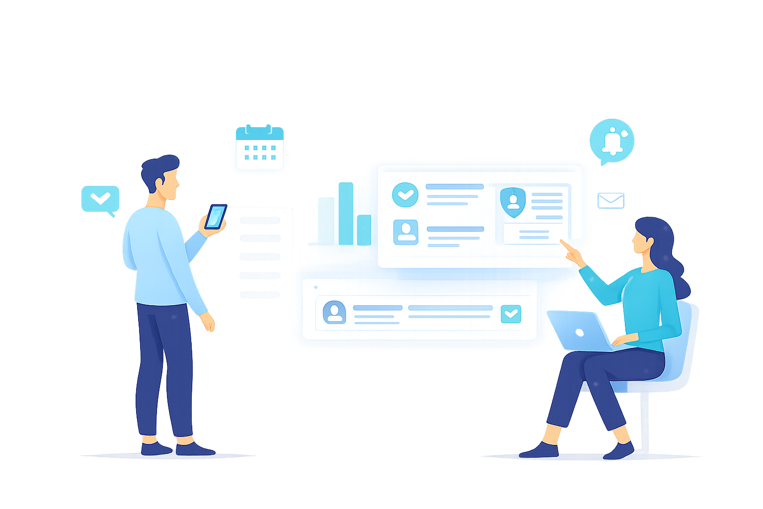 Plataforma de gestión de cobros PagoFácil - Dashboard de control de pagos