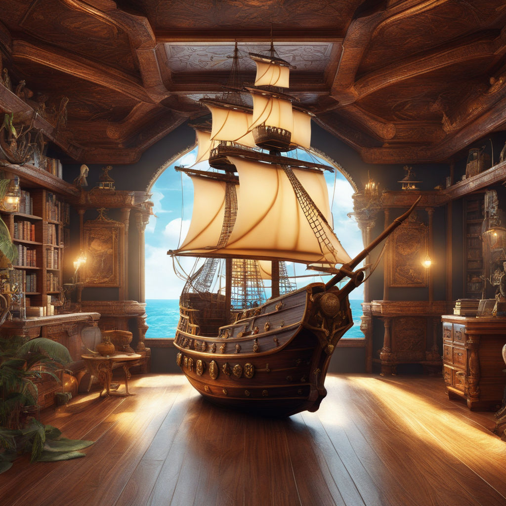 pirate ship cabin