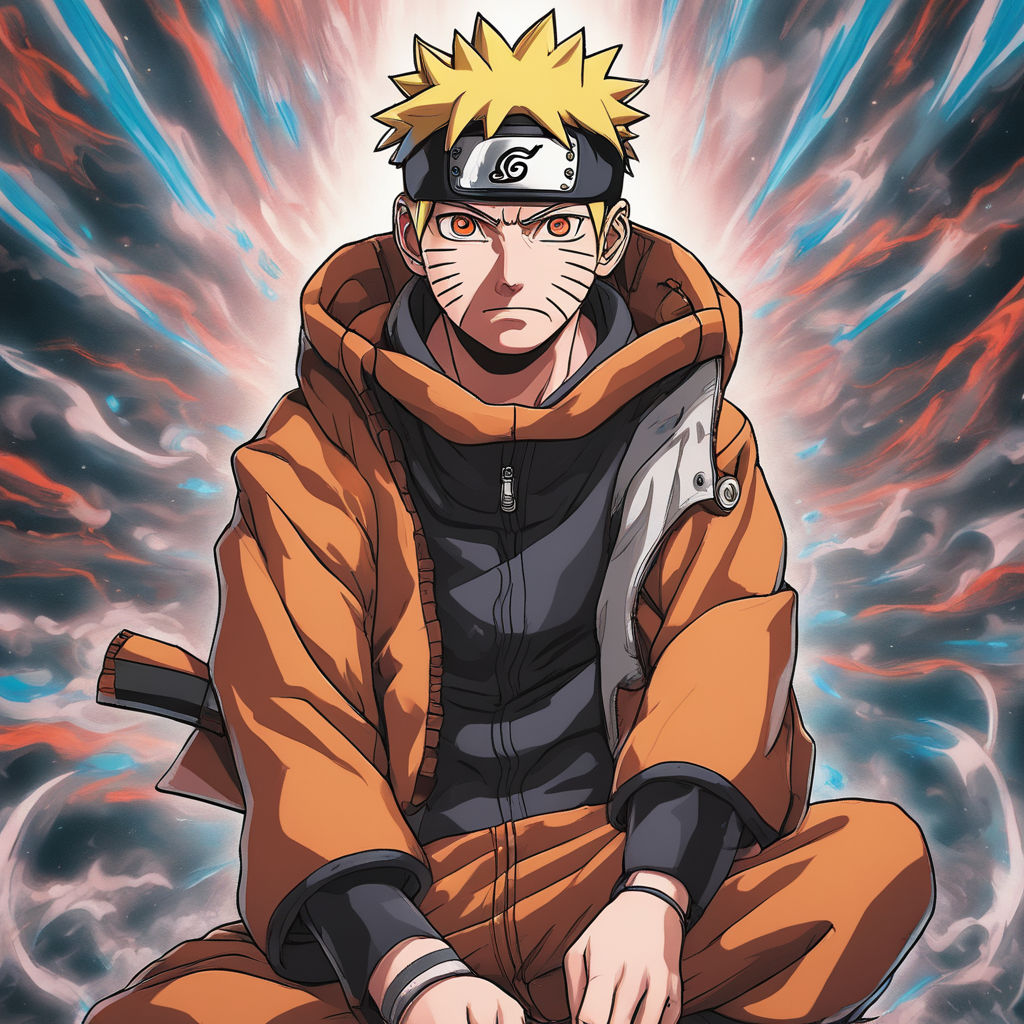 Naruto, Super saiyan, HD, UHD, HDR, Highly detailed