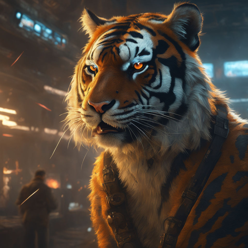 ArtStation - Bengal Tiger (Fur)