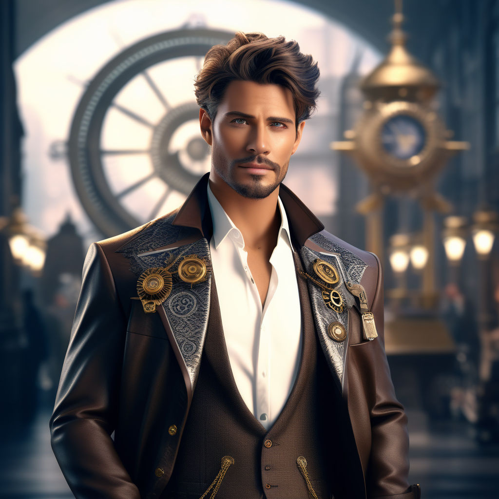 Johnny Depp Victorian Steam Punk Hero - Digital Download