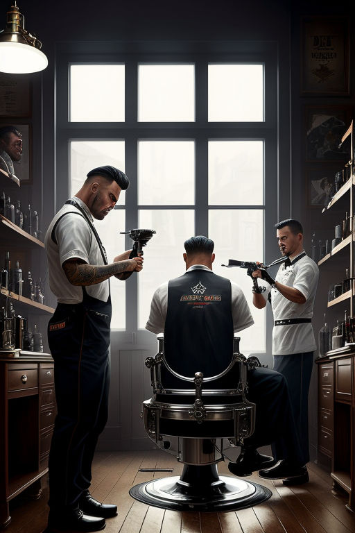 ArtStation - Barber Shop Hair Salon Game