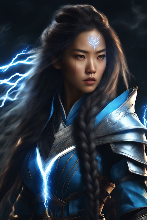 lightning mage female