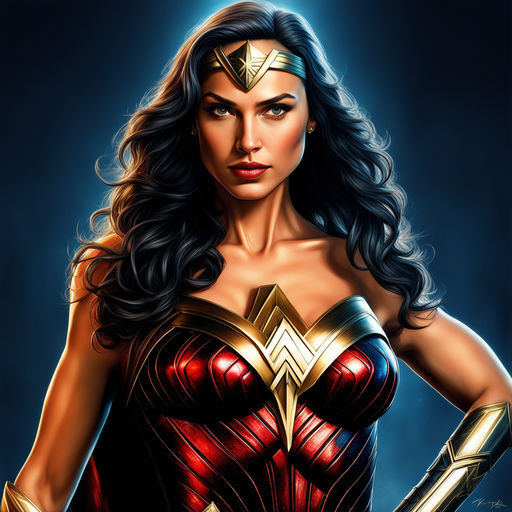 Wonder Woman Pose Stock Photos and Images - 123RF