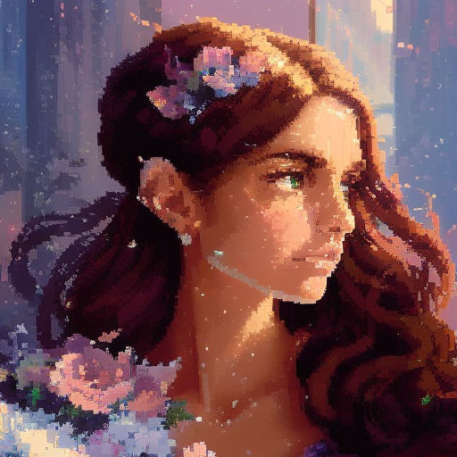 ArtStation - Pixel art 32x32 - Self portrait