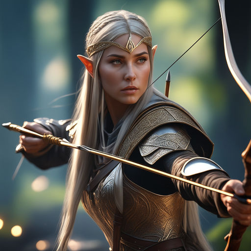 elven ranger wallpaper