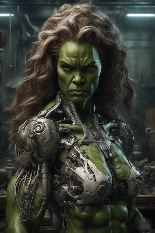 Scarlett johansson as she-hulk in a movie