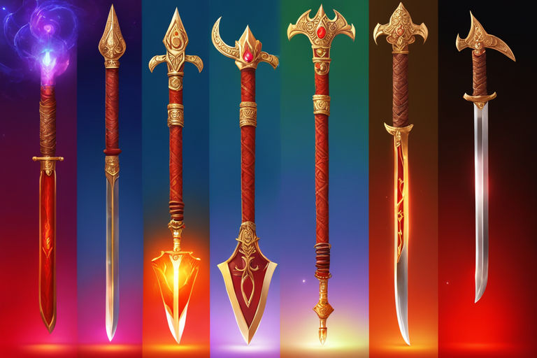 fire fantasy weapons