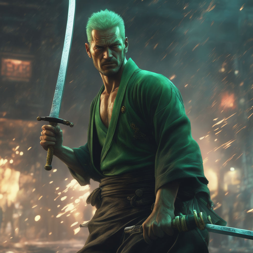 roronoa zoro in super smash bros - Playground