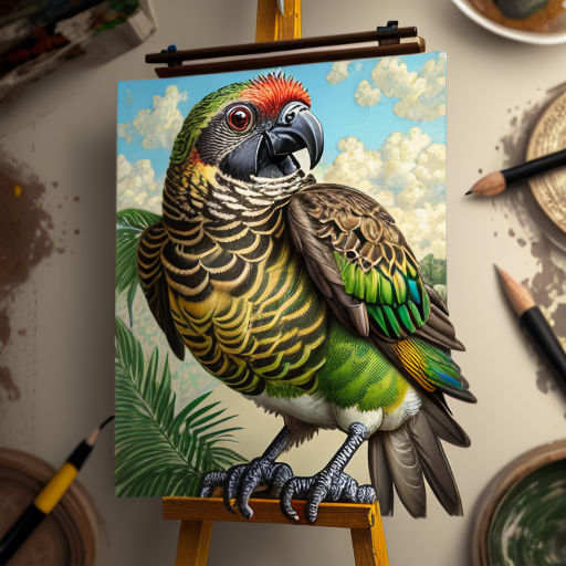 Parrot Drawing - How To Draw A Parrot Step By Step