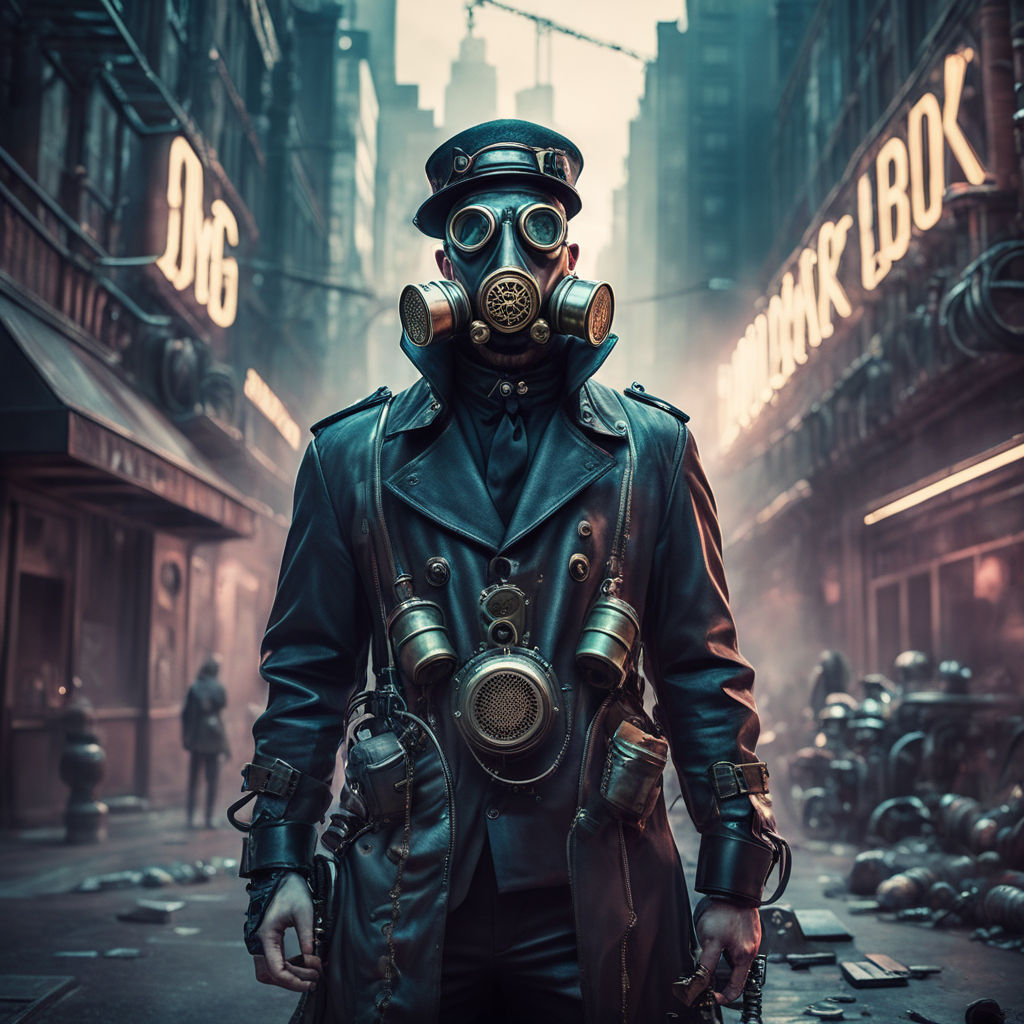 Post-Apocalyptic Fashion  Steampunk clothing, Steampunk goggles, Dieselpunk