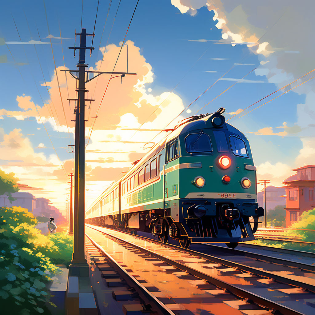 Shumatsu Train Doko e Iku? original anime announces Spring 2024 release