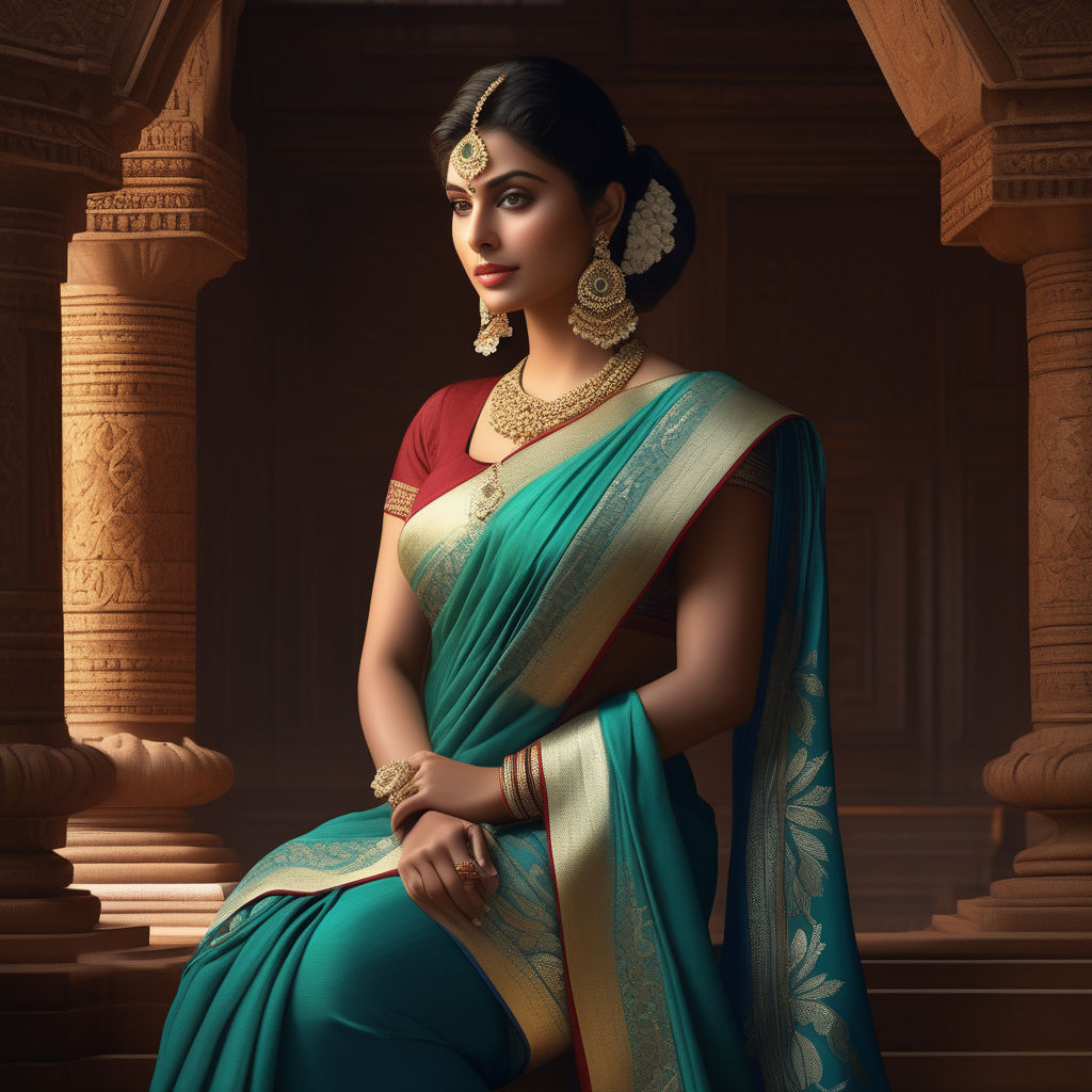 Browse thousands of Saree images for design inspiration | Dribbble