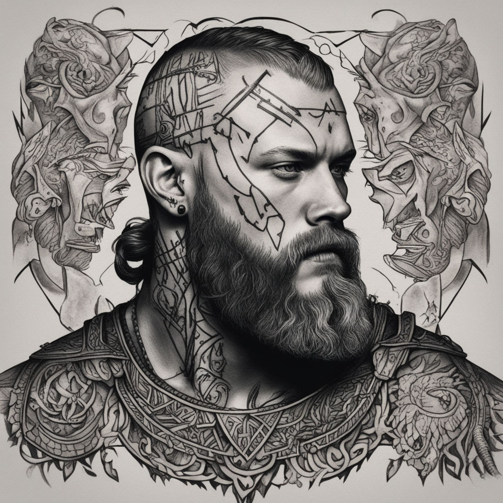 Ragnar tattoo #ragnar #ragnarlothbrok #vikings #vikingsvalhalla #ragn... |  TikTok