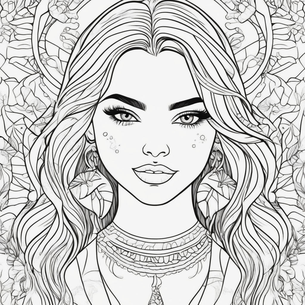 vampire coloring page