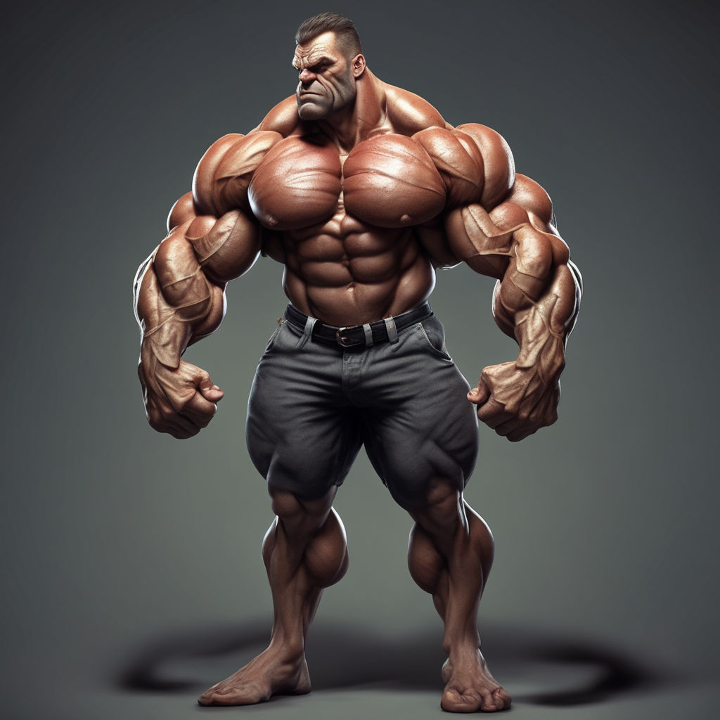 ArtStation - Roblox muscle