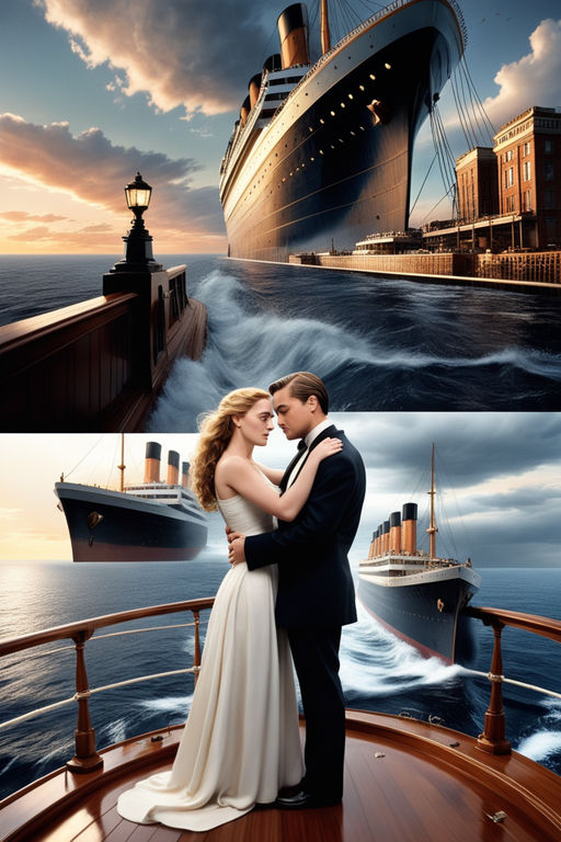 Lexica - Pose of couple from titanic