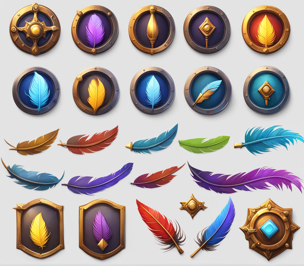 Magic Badges, 2D Icons