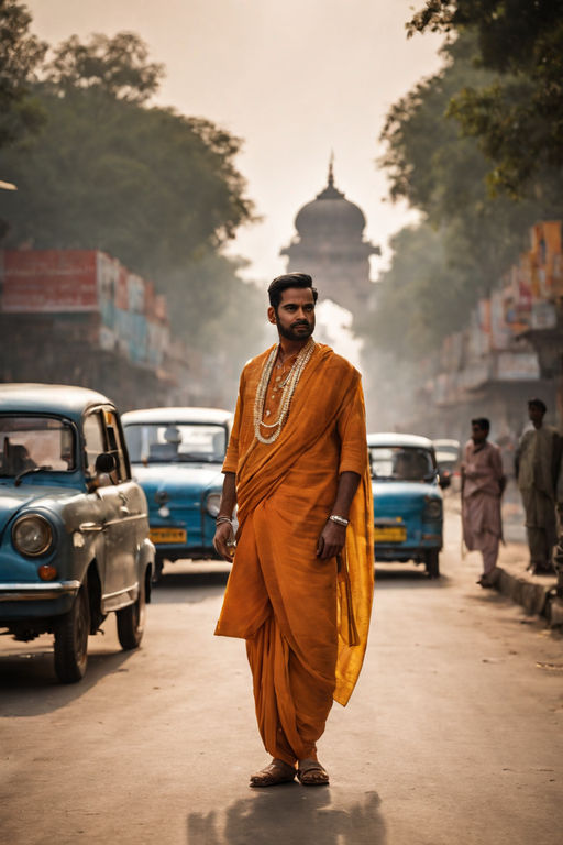 Bhagawa Outfits Ideas for Sanatan Dharma Ara: Wearing Indian saffron coloured clothing in Hinduism