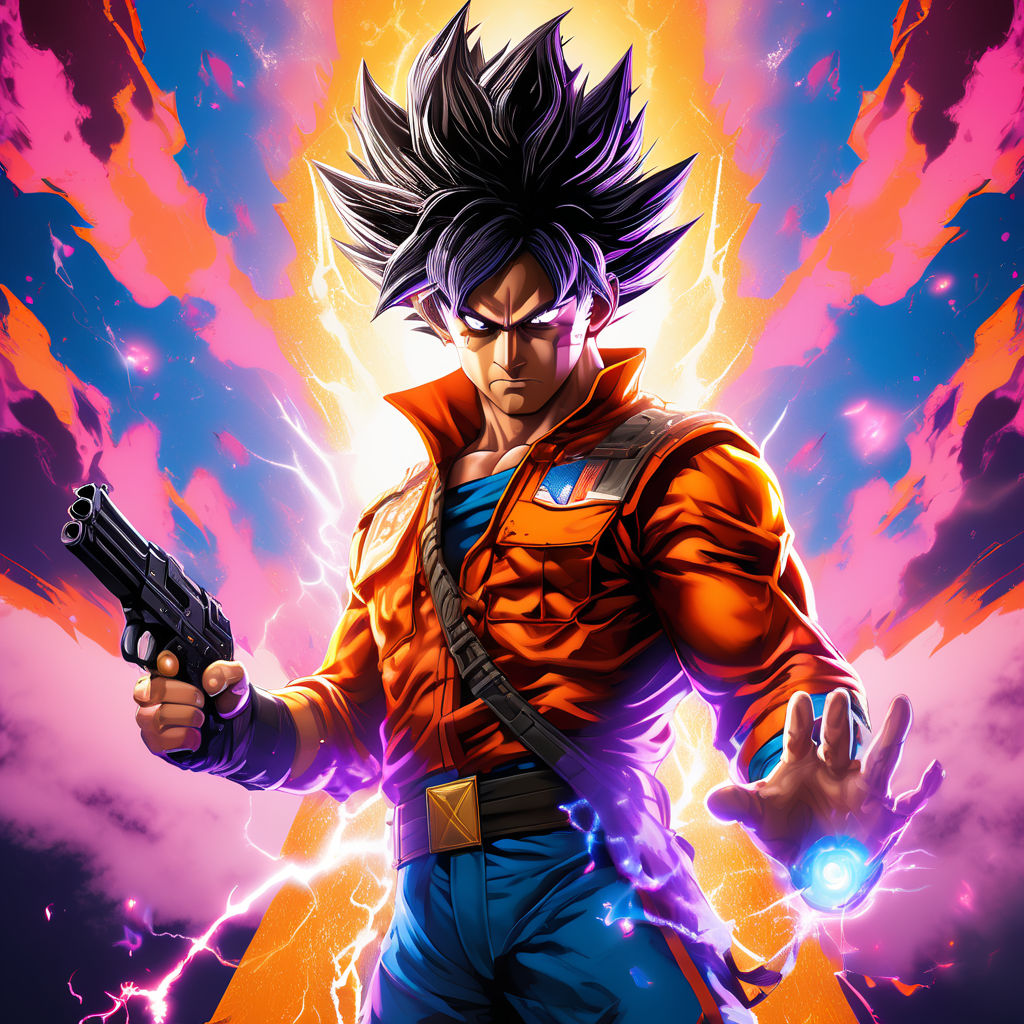 ArtStation - Super Saiyan God Goku