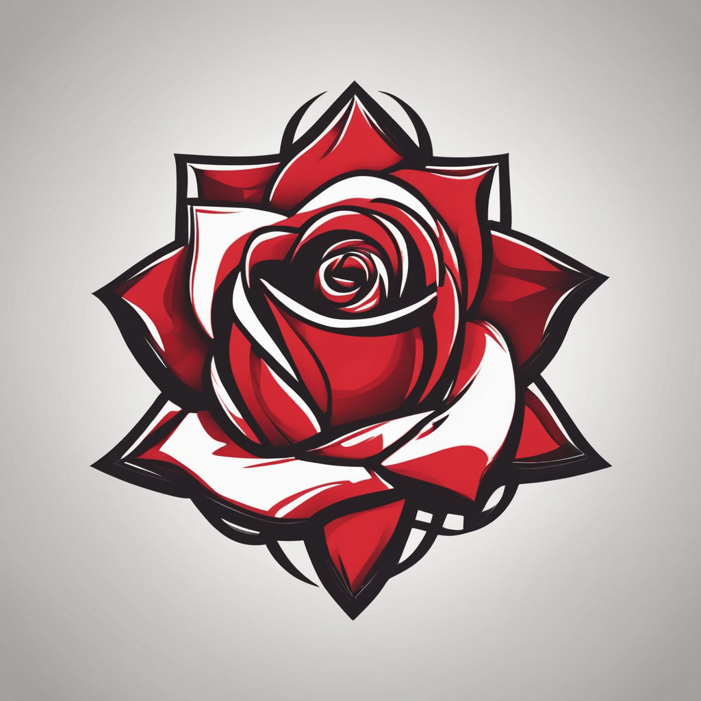 Neo Traditional Rose Tattoo | Procreate Brush Set — Tattoo Space