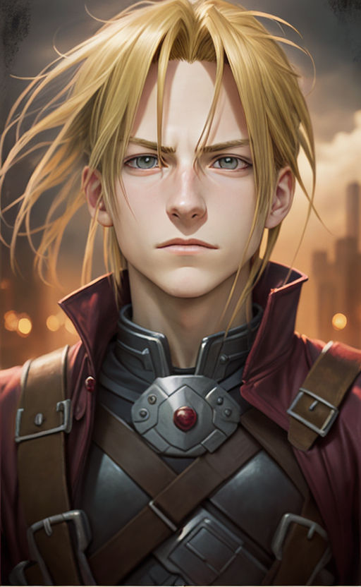 edward elric hair